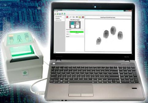 Live Scan Fingerprint Equipment