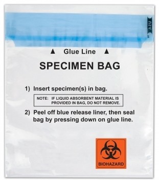 Specimen Bag, 6"X6"